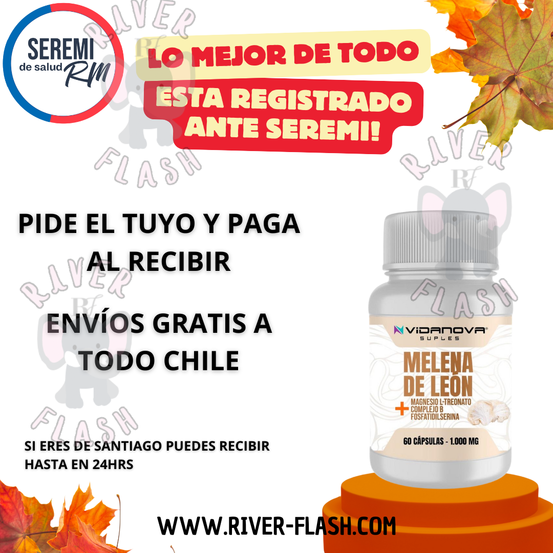 Melena de León Fortificada 1000mg 60 cápsulas