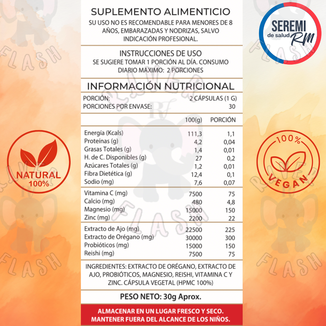 Candida Cleanse 60 Cápsulas 1000mg ORIGINAL