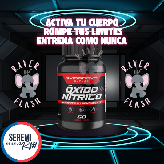 Óxido Nítrico 1000mg 60 cápsulas