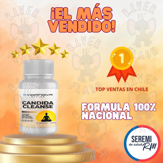 Candida Cleanse 60 Cápsulas 1000mg ORIGINAL